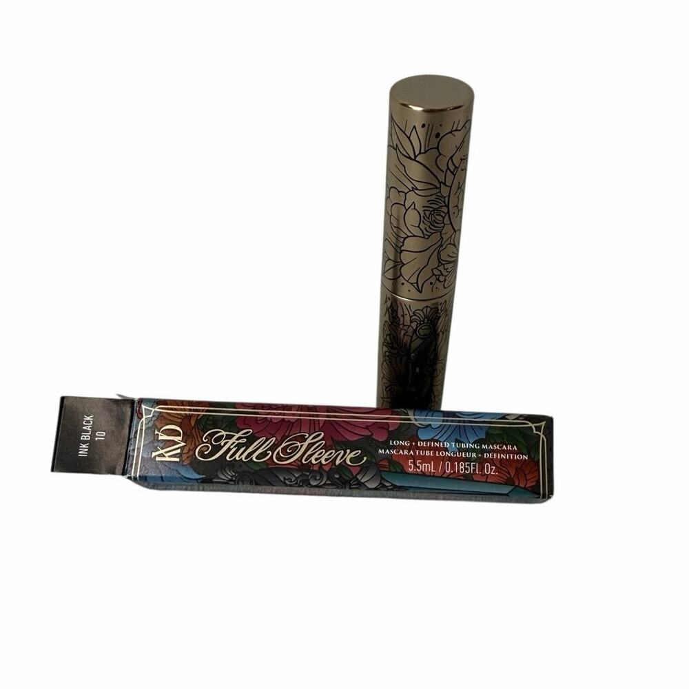 KVD Beauty Full Sleeve Long + Defined Tubing Mascara - Ink Black - Mini Size NIB